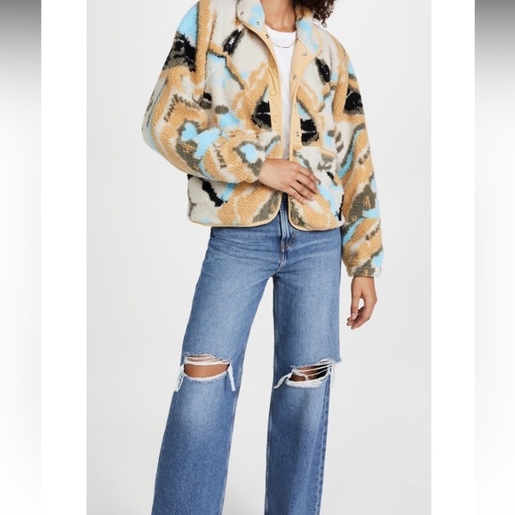 Free people rocky ridge jacket meadow combo size small - Picture 4 of 16